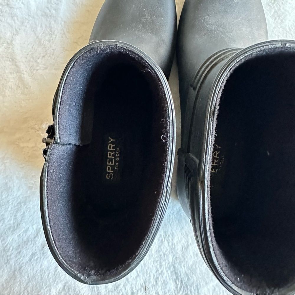 Sperry Black Aerial Beck Boot Women’s Size 9 - Picture 12 of 12